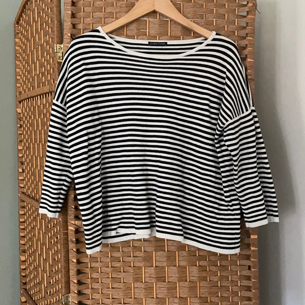Eileen Fisher Stripe Sweater
